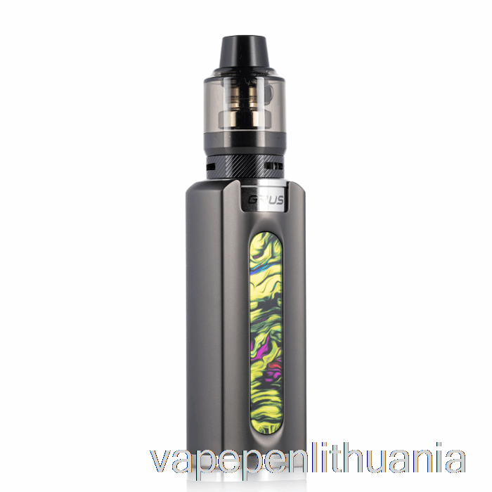 Pamestas Vape Grus 100w Pradinis Rinkinys Gunmetal / Mįslingas Vape Skystis
